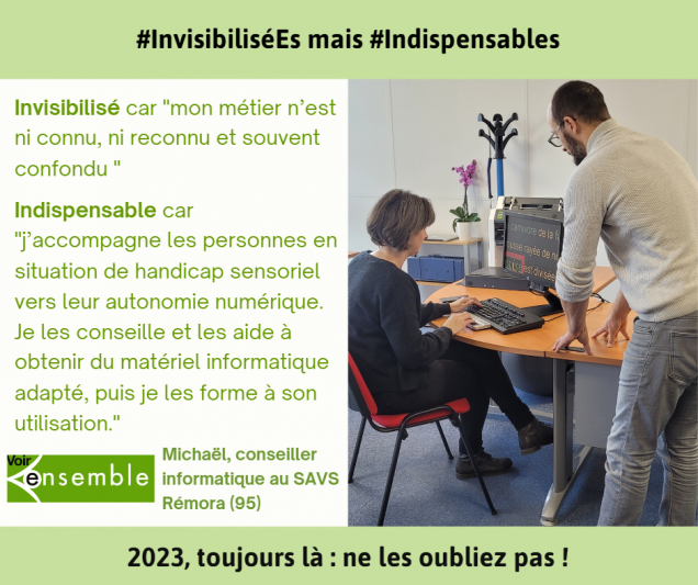 Visuel de Michaël conseiller informatique