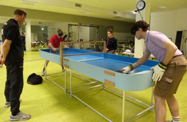 Photo d'un tournoi international de l'UFS et un des joueurs est Matthieu Juglar, vice-président de Voir Ensemble