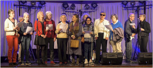 Le groupe de la Savoie chante notre chanson Voir Ensemble