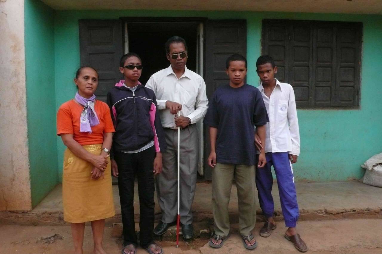 Élèves malgaches d'une école soutenue par la CSI